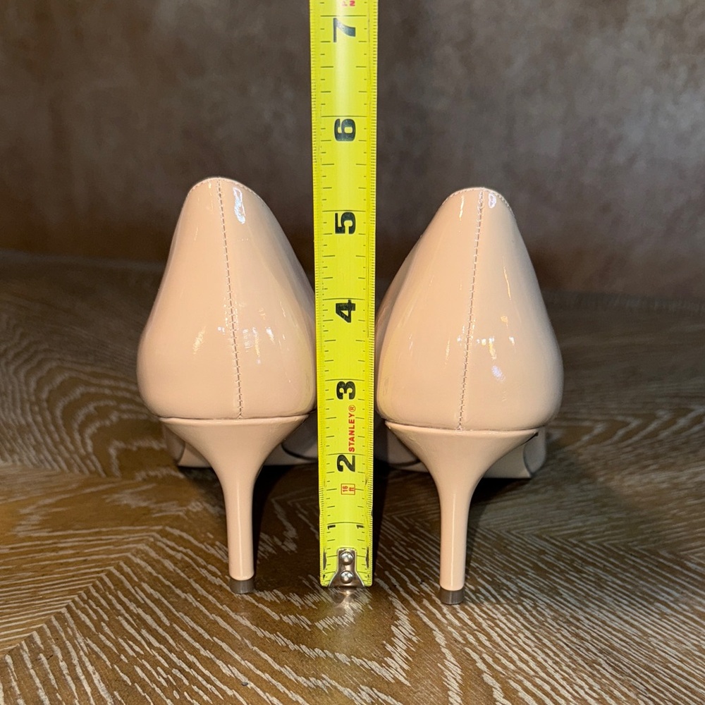 Nina 60 Patent Leather Heels Nude Size 9.5 - Picture 10 of 16